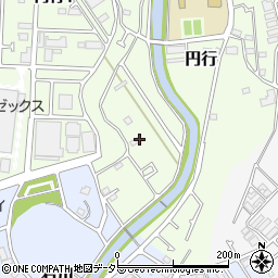 神奈川県藤沢市円行周辺の地図