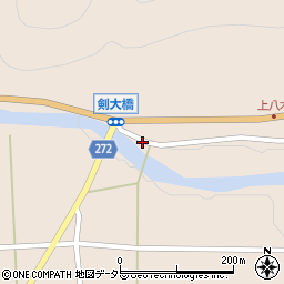 兵庫県養父市八鹿町八木2784周辺の地図