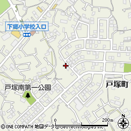 神奈川県横浜市戸塚区戸塚町2623-22周辺の地図