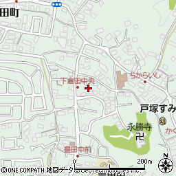 神奈川県横浜市戸塚区下倉田町1054周辺の地図