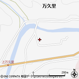 兵庫県養父市万久里82周辺の地図