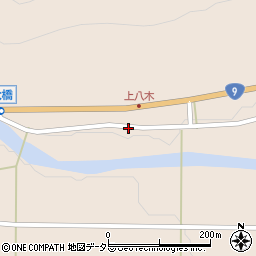 兵庫県養父市八鹿町八木2869周辺の地図