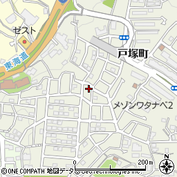 神奈川県横浜市戸塚区戸塚町1920-2周辺の地図