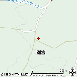 兵庫県養父市別宮603周辺の地図