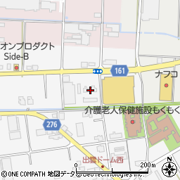 島根県出雲市江田町51-8周辺の地図