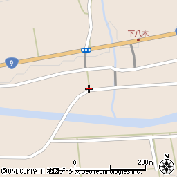 兵庫県養父市八鹿町八木1323周辺の地図