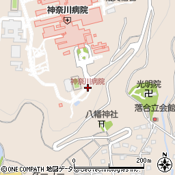 神奈川病院周辺の地図