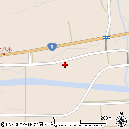 兵庫県養父市八鹿町八木1223周辺の地図