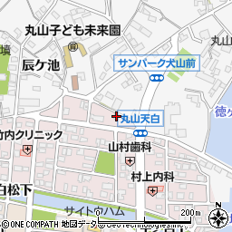 愛知県犬山市丸山天白町169周辺の地図