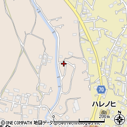 神奈川県秦野市落合242周辺の地図