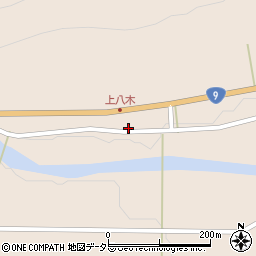 兵庫県養父市八鹿町八木2025周辺の地図
