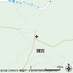 兵庫県養父市別宮604周辺の地図
