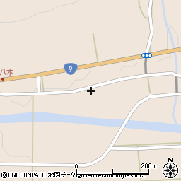 兵庫県養父市八鹿町八木1224周辺の地図