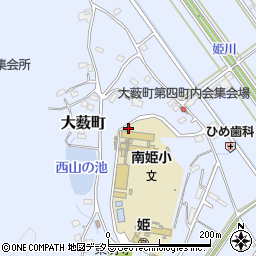 岐阜県多治見市大薮町1256-2周辺の地図