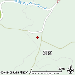 兵庫県養父市別宮541周辺の地図