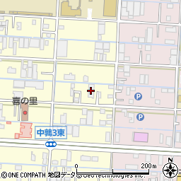 岐阜ピーシー鶉工場周辺の地図