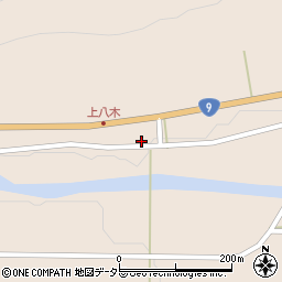 兵庫県養父市八鹿町八木2012周辺の地図