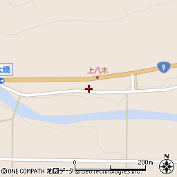 兵庫県養父市八鹿町八木2033周辺の地図