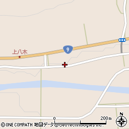 兵庫県養父市八鹿町八木1217周辺の地図