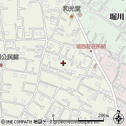 神奈川県秦野市堀西951-3周辺の地図