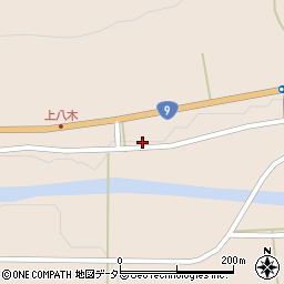 兵庫県養父市八鹿町八木1991周辺の地図