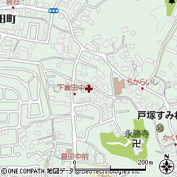 神奈川県横浜市戸塚区下倉田町1054-6周辺の地図