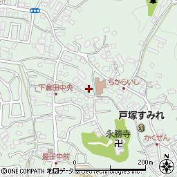 神奈川県横浜市戸塚区下倉田町1154周辺の地図