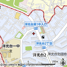 ＵＲ洋光台北３－１４周辺の地図