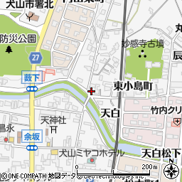 愛知県犬山市犬山東小島町1-1周辺の地図