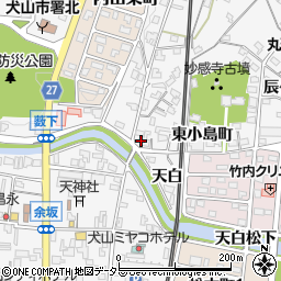 愛知県犬山市犬山東小島町1周辺の地図
