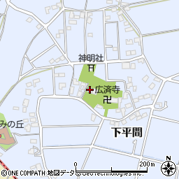 隆安寺周辺の地図