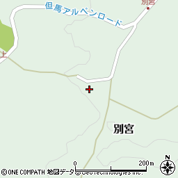 兵庫県養父市別宮527周辺の地図