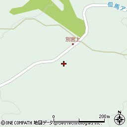 兵庫県養父市別宮1168周辺の地図