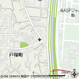 神奈川県横浜市戸塚区戸塚町728-2周辺の地図