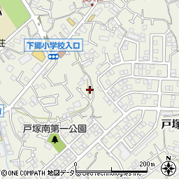 神奈川県横浜市戸塚区戸塚町2583-21周辺の地図