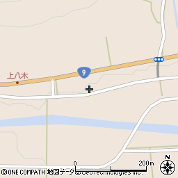 兵庫県養父市八鹿町八木1214周辺の地図