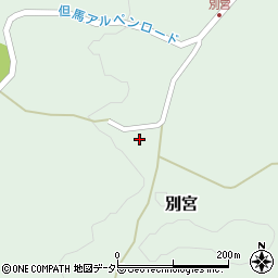 兵庫県養父市別宮531周辺の地図