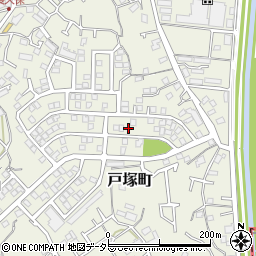 神奈川県横浜市戸塚区戸塚町2680-13周辺の地図
