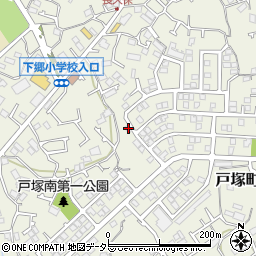 神奈川県横浜市戸塚区戸塚町2623-48周辺の地図