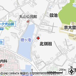愛知県犬山市犬山北別祖35周辺の地図