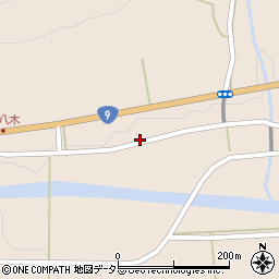 兵庫県養父市八鹿町八木1226周辺の地図