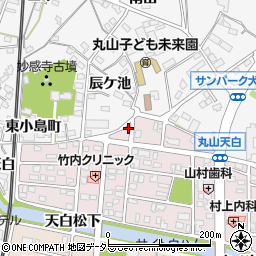 愛知県犬山市丸山天白町94周辺の地図