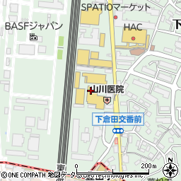 日産プリンス神奈川販売戸塚下倉田店周辺の地図