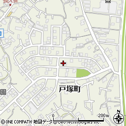 神奈川県横浜市戸塚区戸塚町2680-10周辺の地図