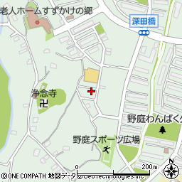 神奈川県横浜市港南区野庭町667-26周辺の地図