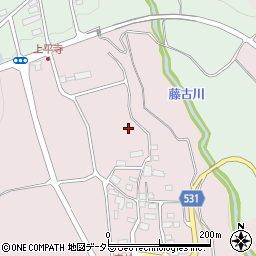 滋賀県米原市寺林周辺の地図