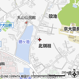 愛知県犬山市犬山北別祖周辺の地図