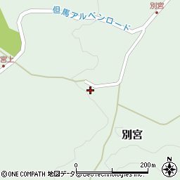 兵庫県養父市別宮513周辺の地図