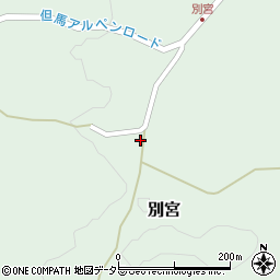 兵庫県養父市別宮413周辺の地図