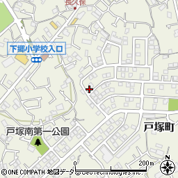 神奈川県横浜市戸塚区戸塚町2623-15周辺の地図